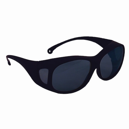 Kleenguard Safety Glasses, Anti-Fog, Smoke Lens, Black Frame, Full-Frame 20747